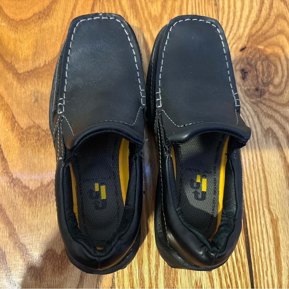 Classic Black Kids Dress Shoes - Picture 5 of 7